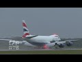 Boeing 747-8 British Airways World Cargo G-GSSD Delivery Flight London Stansted - Launch 747-8F BA
