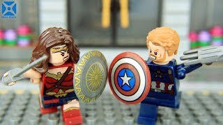 LEGO Avengers vs Justice League Vol 3► Wonder Woman vs Captain America
