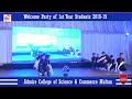 Welcome to New Student in 1st Year Class Beautiful Performance