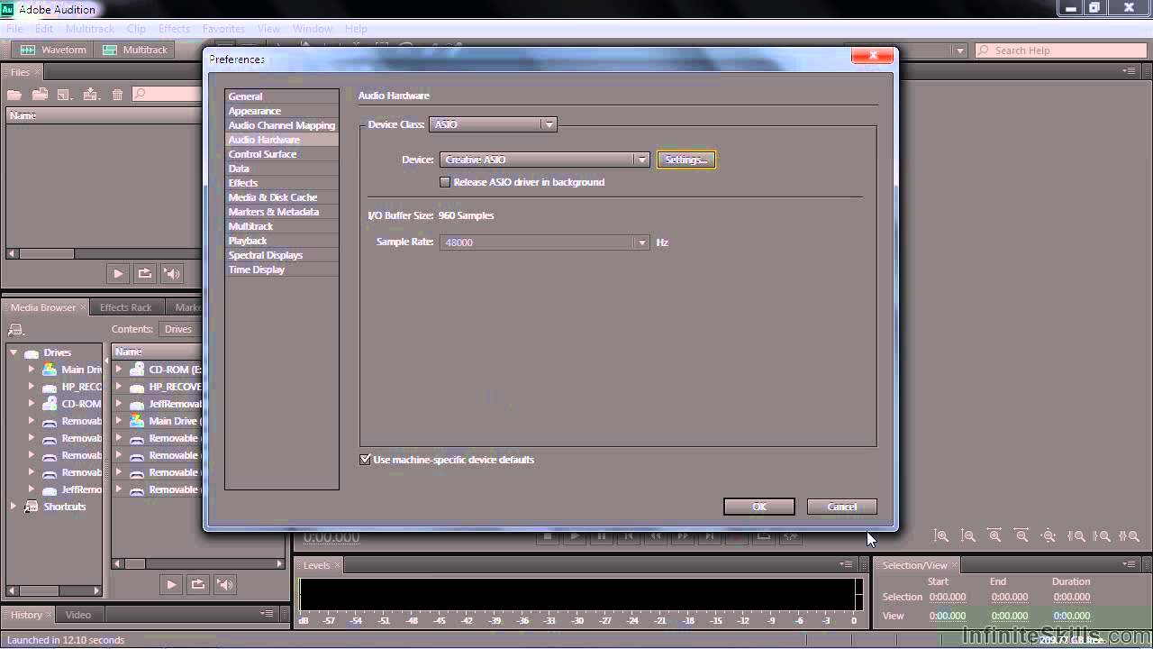 adobe audition cc recording