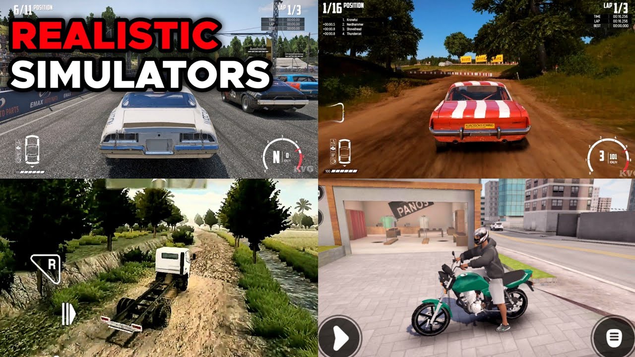 TOP 6 Best Realistic Simulator Games for Android & iOS TOP 6 Best Realistic Simulator Games for Android & iOS