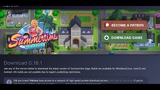 How to download SUMMERTIME SAGA v0.16 FOR PC/ Linux/MAC/Android (FAST & EASY) -2018