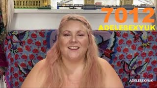 BBW ADELESEXYUK DOING A QUICK ADVERT ABOUT DOING SOME YOGA