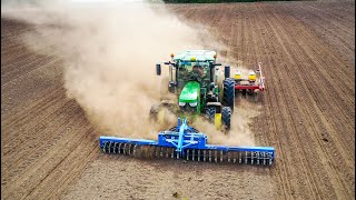 Semoir 6m pour ce petit John-Deere 😱
