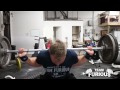 150 Box Squat Workout Challenge | Furious Pete