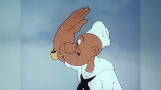 4K Unbelievable! Popeye The Sailor Man: Spooky Swabs (1957)
