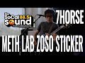 7Horse - Meth Lab Zoso Sticker || The SoCal Sound Sessions In-Studio