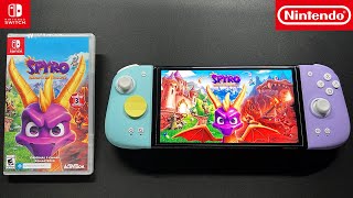 Unboxing Spyro Reignited Trilogy - Nintendo Switch Oled