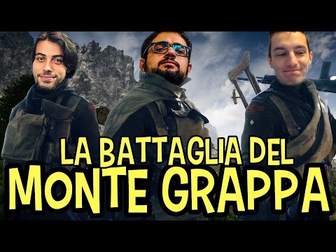 La battaglia del MONTE GRAPPA su Battlefield 1