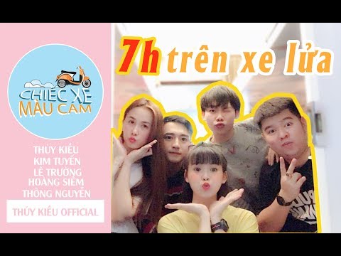CHIẾC XE MÀU CAM| LẦN ĐẦU ĐI XE LỬA VÀ ĂN BÁNH CANH 5K CÙNG ĐẬU PHỘNG TV