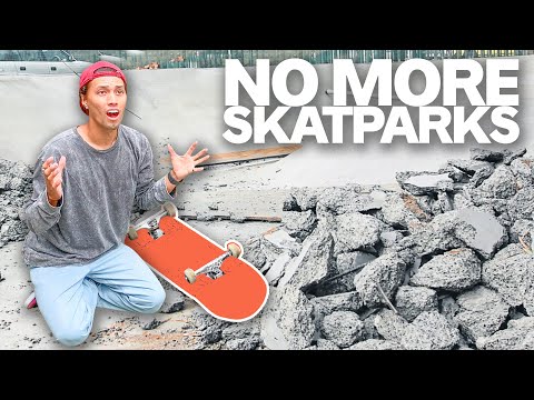Government DESTROYS EVERY SKATEPARK in this City