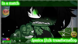 Jessica Hulk Transformation En Un Partido Gc