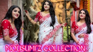 Mousumiz Collection Latest Sareelast Sale Before Puja Booking 6290216509