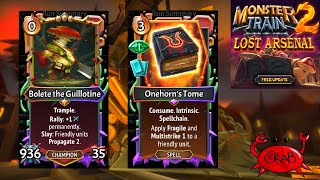 Another Day, Another 5000 Damage Trampling Bolete Crushing Every Enemy Monster Train 2 Cov10