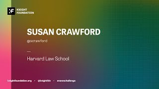 Susan Crawford, Harvard Law School discussing the past 25 years