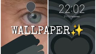 Göz Renginden Kalp Wallpaper Yapımı👁️