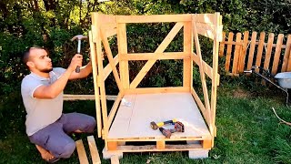 Fabrication Dune Niche Pour Chien En Palette