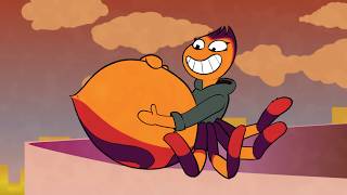 Miss Tarantula Swing And A Miss 2D Animation