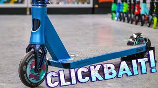 Building Clickbait Custom Scooter Build Tanner Fox Wheels, Cody Flom Deck