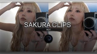 Sakura Clips For Edits Hot Le Sserafim Era Crazy