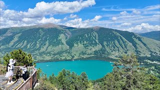 The Oriental Switzerland Swiss 喀纳斯湖 Kanas Lake Fly Around Review Kanas Xinjlang China 喀纳新疆中国