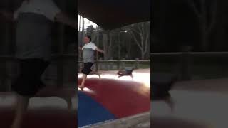 Jumping Pillow Crash