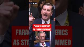 Reforms Nigel Farage In Hysterics As Starmer Is Blasted By Snp Mp