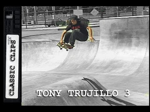 Tony Trujillo Skateboarding Classi Clips #202 Sunnyvale Park