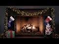 Chicago Cubs Yule Log | Crackling Christmas Fireplace