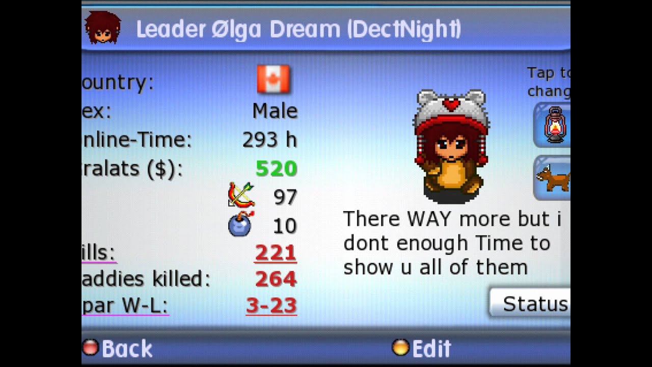 status codes for graal online