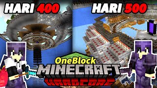 500 Hari Minecraft TAPI Oneblock Hardcore
