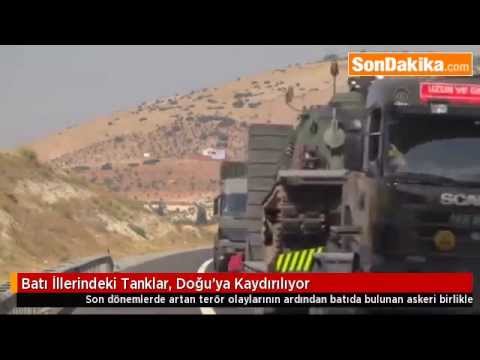 dogu illerine tank sevkiyati batı illerindeki tanklar doğuya