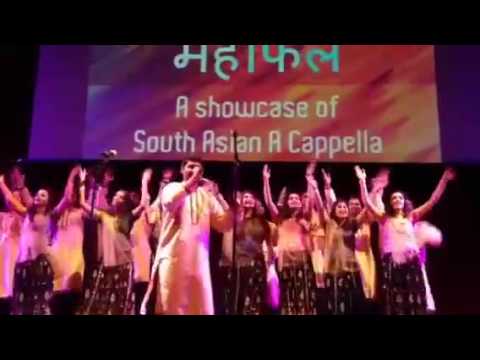UCLA A Cappella Group Naya Zamana At USC Asli Baat Mehfil 2014...