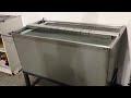 Video Hydrographics - Water Transfer Printing - 4FT Stainless Steel Tank