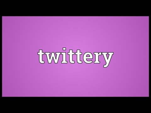 Header of twittery
