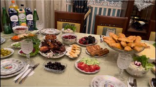 Vlog. Bayram Süfrəsi. Qonaqlıq Süfrəsi