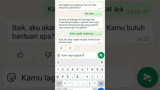 Kocak Bgt Chatan Ama Meta Ai