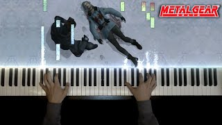 Metal Gear Solid - Enclosure Death Of Sniper Wolf - Piano
