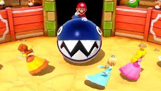 Super Mario Party - All 3 Vs 1 Minigames (Mario Vs Peach, Daisy & Rosalina)