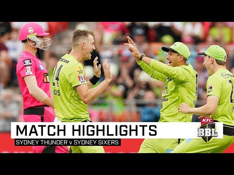 Thunder beat the Sixers, rain in Sydney | KFC BBL|09