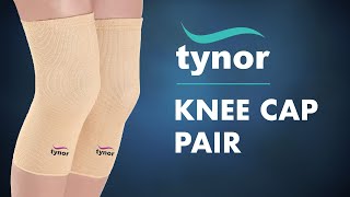 Tynor Knee Cap pair to provide mild compression, warmth & support to the knee jo