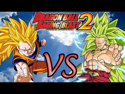 Dragon Ball Z Raging Blast 2 | Goku SSJ3 VS Broly SSJ3 - Gameplay...