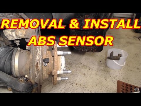 2003 Chevrolet S10 ABS Wheel Sensor Replacement | How To ...