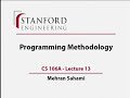 Lecture 13 | Programming Methodology (Stanford)