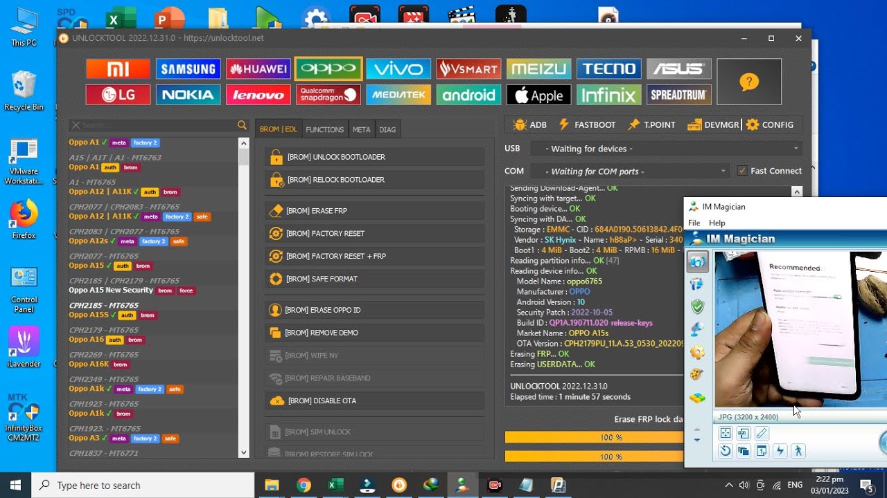 Oppo a15 password and frp bypass unlocktool highlight Oppo a15 password and frp bypass unlocktool highlight