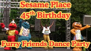 Sesame Place 45Th Birthday Furry Friends Dance Party