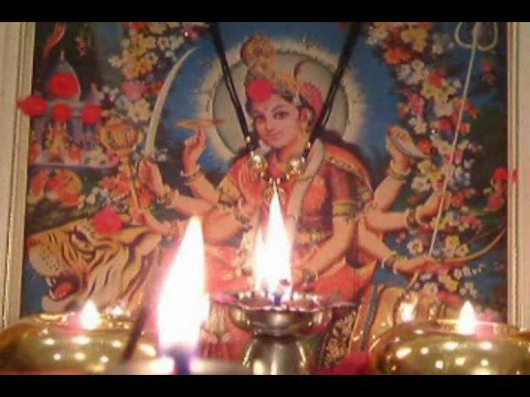 NAVRATRI AARTI Jai Adhyashakti VIRTUAL AARTI WITH REAL FLAME...