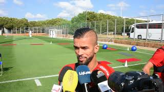 Mehdi Carcela Jai Fait Une Bonne Saison Pour Pouvoir Venir Ici