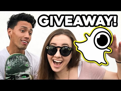 FIRST TIME ELECTRIC SKATEBOARDING! Free Snapchat Spectacles!!