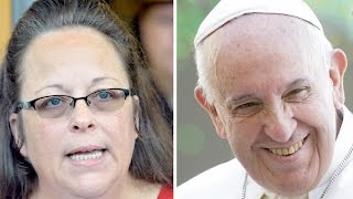 Pope Meets Extremist Kim Davis